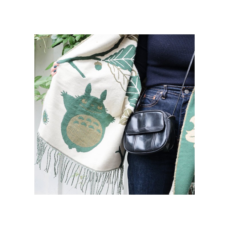 Outfits - Dark Green Stole Oak leaves - My Neighbor Totoro