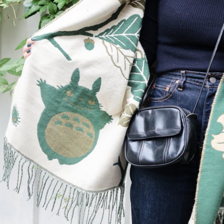 Outfits - Dark Green Stole Oak leaves - My Neighbor Totoro
