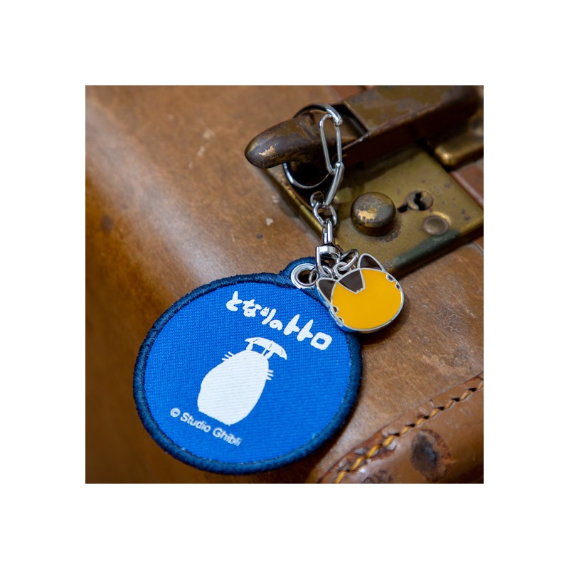 Porte-Clés - Porte-Clés broderie Arrêt de bus - Mon Voisin Totoro