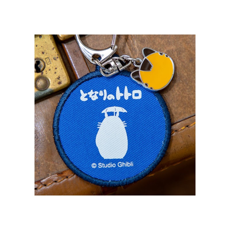 Porte-Clés - Porte-Clés broderie Arrêt de bus - Mon Voisin Totoro