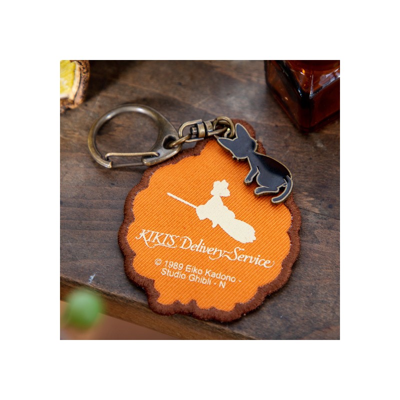 Porte-Clés - Porte-Clés broderie Couronne de pain - Kiki la petite sorcière