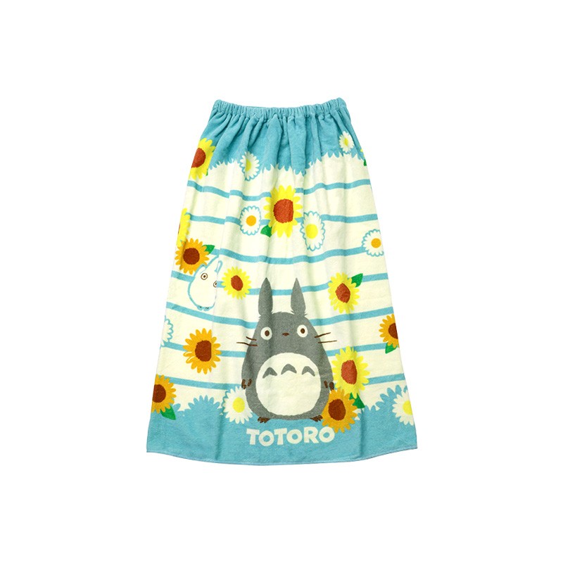 Household linen - Beach towel Sunflowers 80 x 110 cm - My Neighbor Totoro