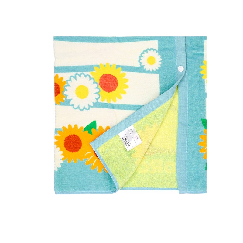 Household linen - Beach towel Sunflowers 80 x 110 cm - My Neighbor Totoro