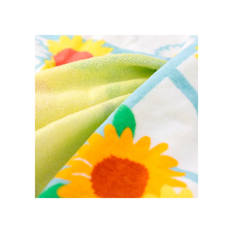 Household linen - Beach towel Sunflowers 80 x 110 cm - My Neighbor Totoro