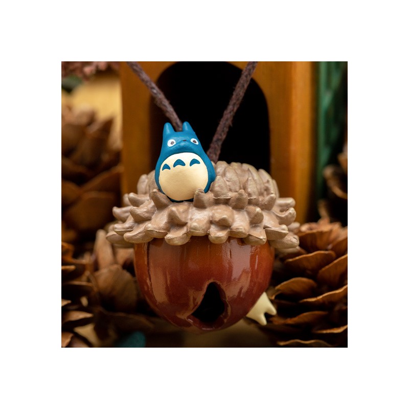 Llavero con correa - Correa Totoro Azul y Blanco - Mi vecino Totoro