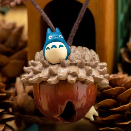 Llavero con correa - Correa Totoro Azul y Blanco - Mi vecino Totoro