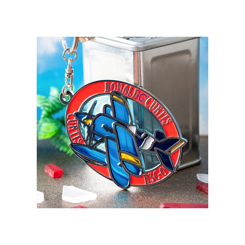 Keychains - Keychain Donald Curtis - Porco Rosso