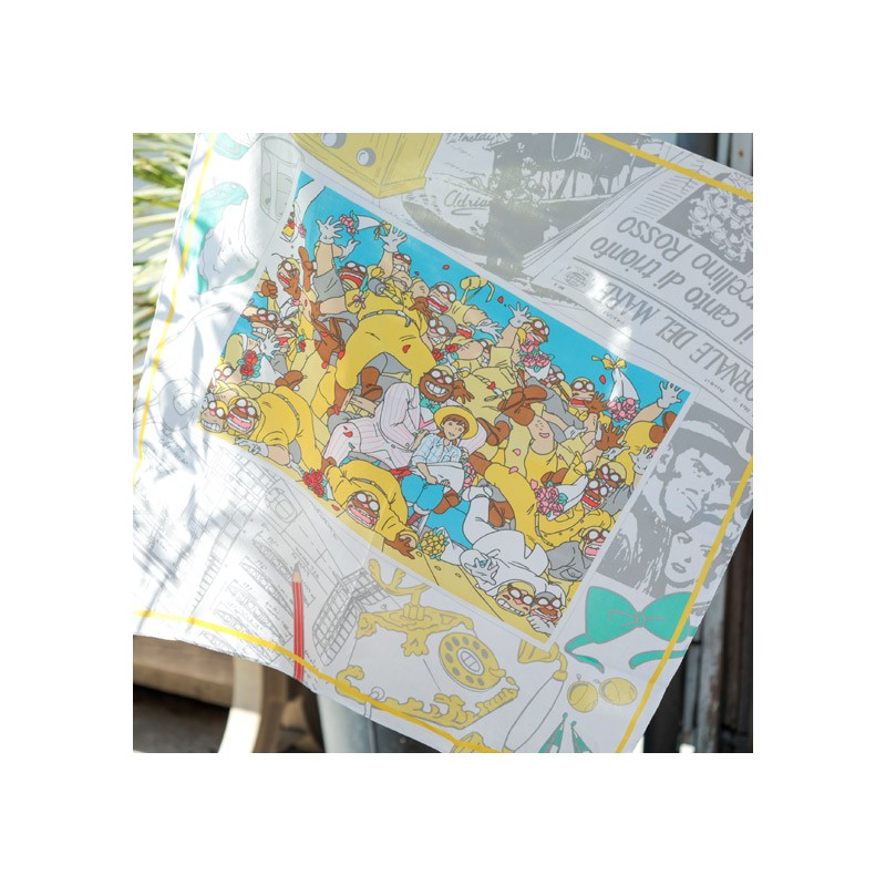 Outfits - Handkerchief Souvenir photo 53x53cm - Porco Rosso