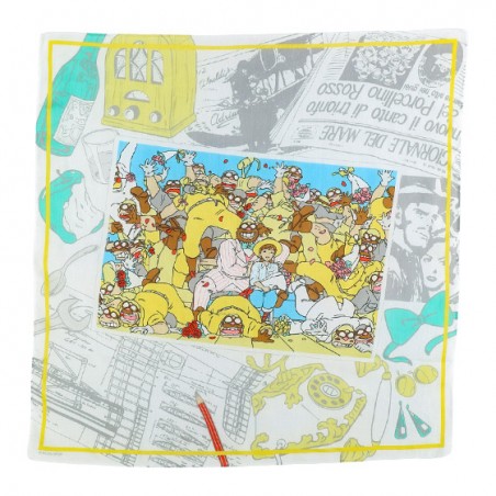 Outfits - Handkerchief Souvenir photo 53x53cm - Porco Rosso