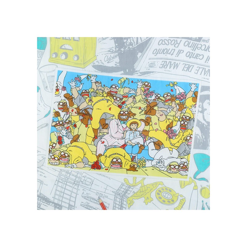 Outfits - Handkerchief Souvenir photo 53x53cm - Porco Rosso