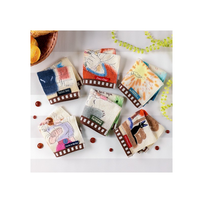 Household linen - Mini Towel Celluloid Mei and Totoro - My Neighbor Totoro