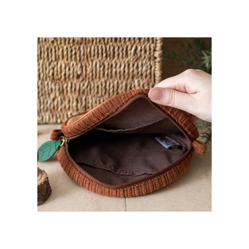 Accessories - Sagara Round Pouch Log - My Neighbor Totoro