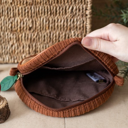 Accessories - Sagara Round Pouch Log - My Neighbor Totoro