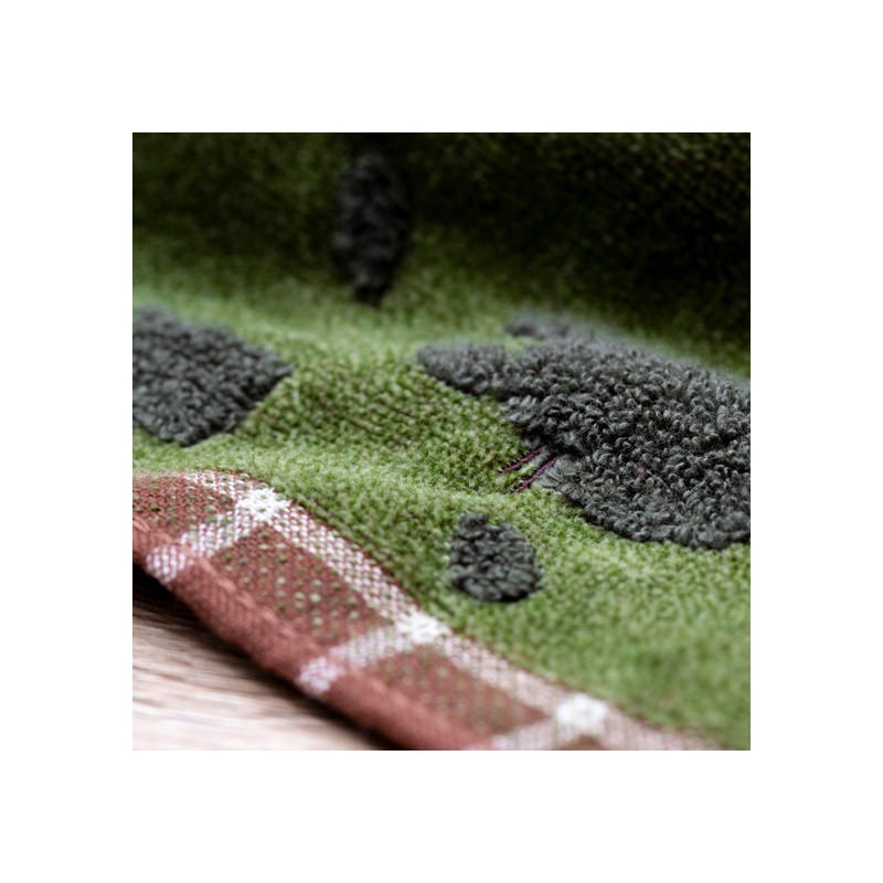 Linge de maison - Serviette Vert Automne 34x80 cm - Mon Voisin Totoro