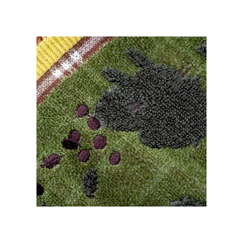 Ropa de hogar - Mini Toalla Verde Otoño 25x25 cm - Mi vecino Totoro