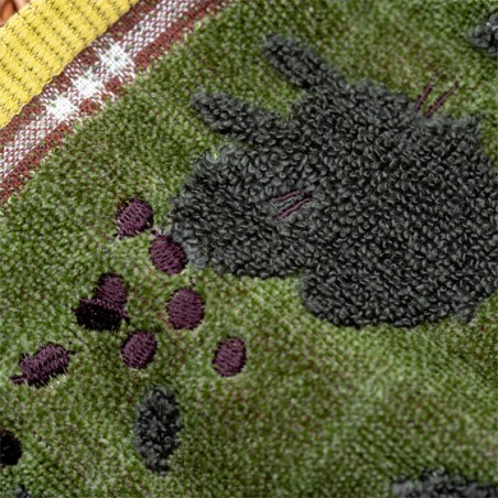 Ropa de hogar - Mini Toalla Verde Otoño 25x25 cm - Mi vecino Totoro