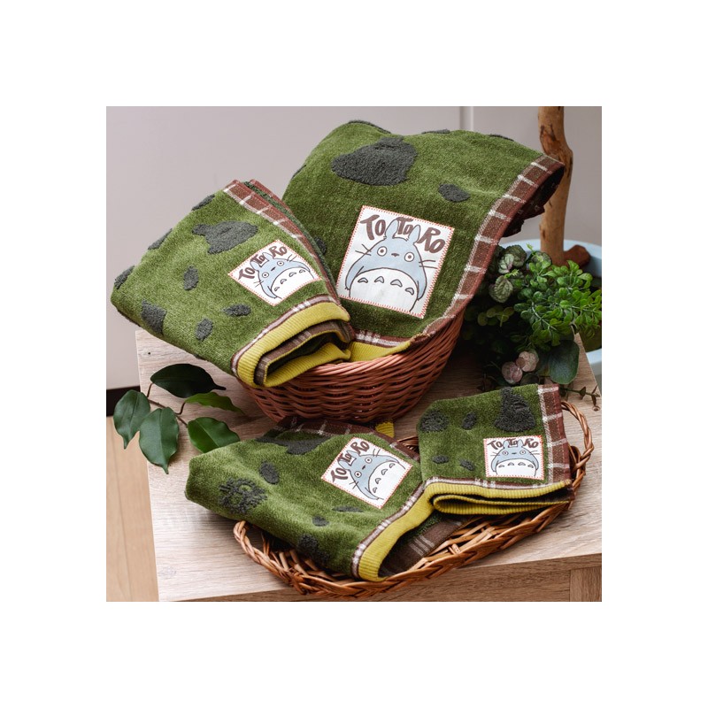 Household linen - Bath Towel Autumn Green 60x120 cm - My Neighbor Totoro