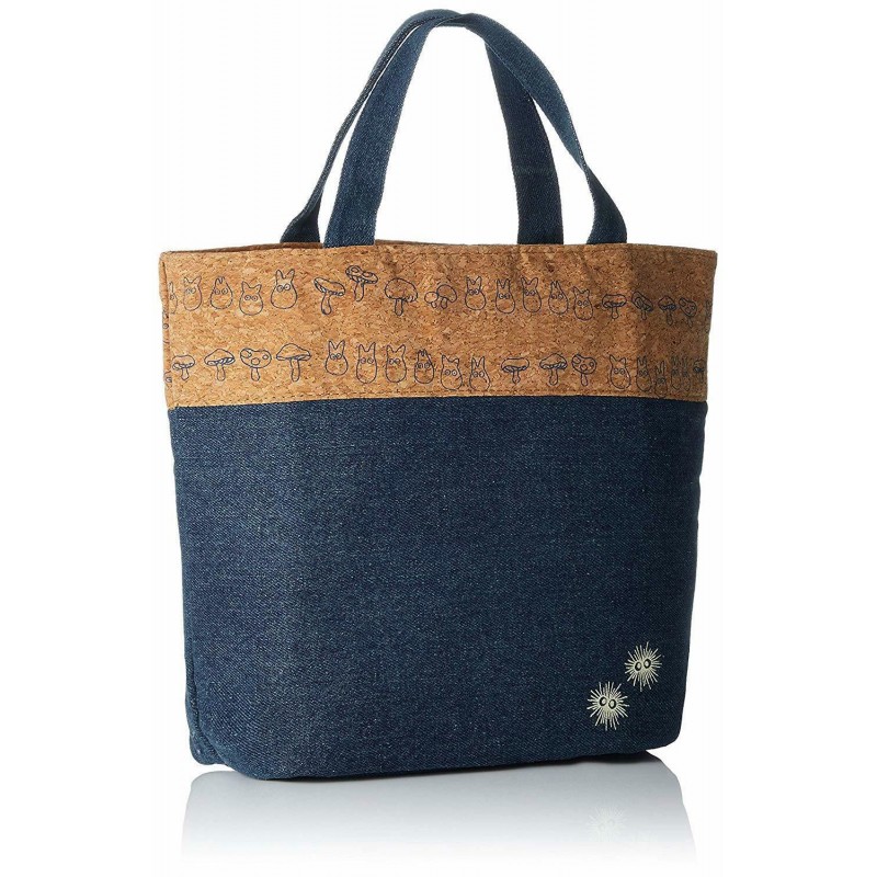 Picnics - Bolsa de almuerzo estilo corcho y vaquero - Mi vecino Totoro