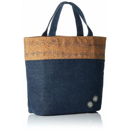 Picnics - Bolsa de almuerzo estilo corcho y vaquero - Mi vecino Totoro