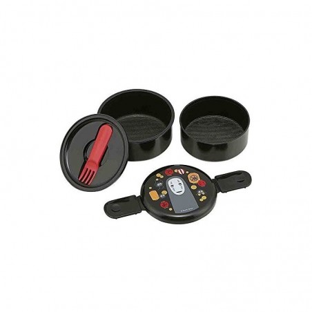 Bentos - Bento Round Two Parts Sin Cara & Lanterns - El viaje de Chihiro