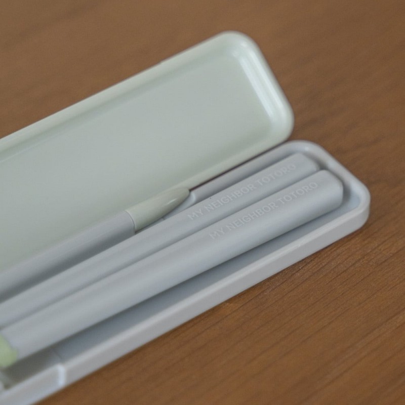 Palillos - Caja de palillos 18 cm Colección Frambuesa - Mi vecino Totoro