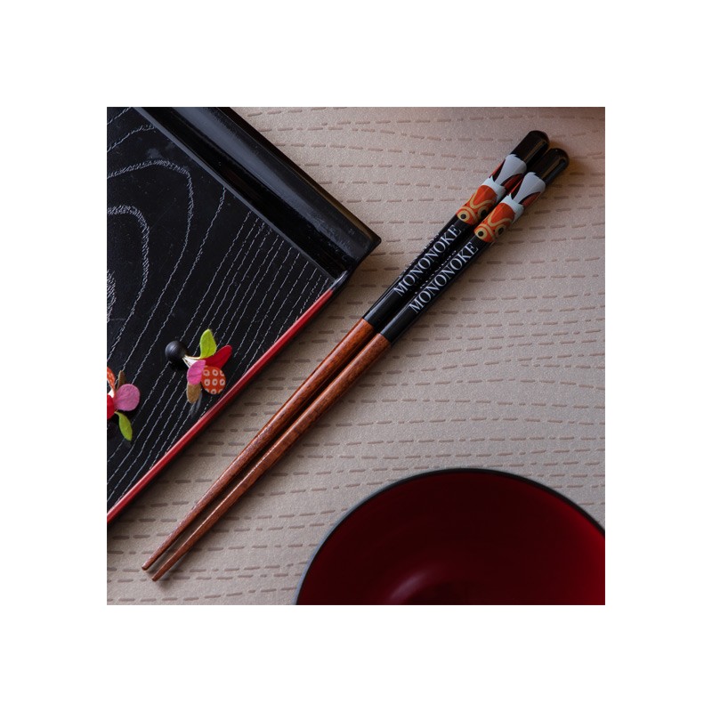 Palillos - Palillos lacados 21cm San mask - La princesa Mononoke