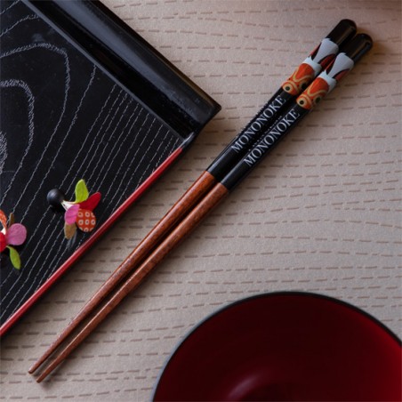 Palillos - Palillos lacados 21cm San mask - La princesa Mononoke