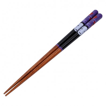 Chopsticks - Lacquered Chopsticks 21cm No Face & Lantern - Spirited Away