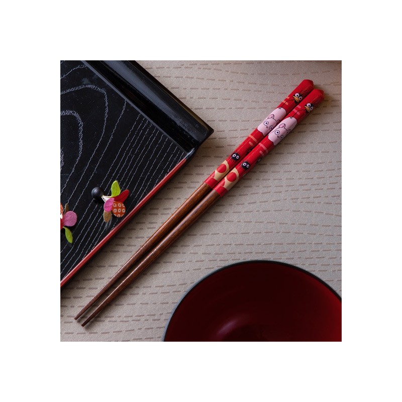 Baguettes - Baguettes laquées 21cm Boh Mouse - Le Voyage de Chihiro