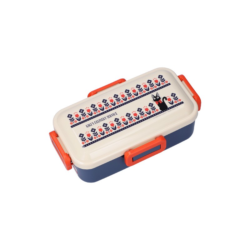 Bentos - Lunch box 4 locks Wild flowers 530 ml - Kiki’s Delivery Service