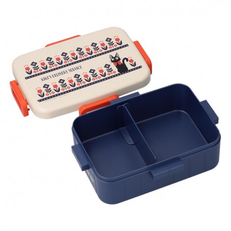 Bentos - Bento con 4 cierres Flores de campo 650 ml - Nicky, la aprendiz de bruja