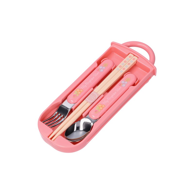 Palillos - Mei & Totoro Juego de palillos cuchara tenedor - Mi vecino Totoro