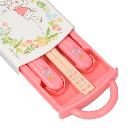 Palillos - Mei & Totoro Juego de palillos cuchara tenedor - Mi vecino Totoro