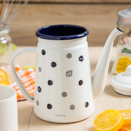 Cocina y vajilla - Tetera esmaltada Noiraudes 1,1l - Mi vecino Totoro