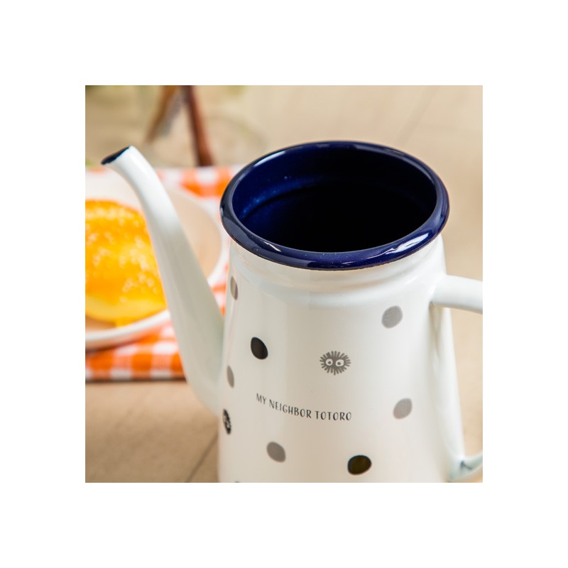Cocina y vajilla - Tetera esmaltada Noiraudes 1,1l - Mi vecino Totoro