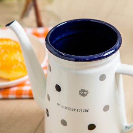 Cocina y vajilla - Tetera esmaltada Noiraudes 1,1l - Mi vecino Totoro