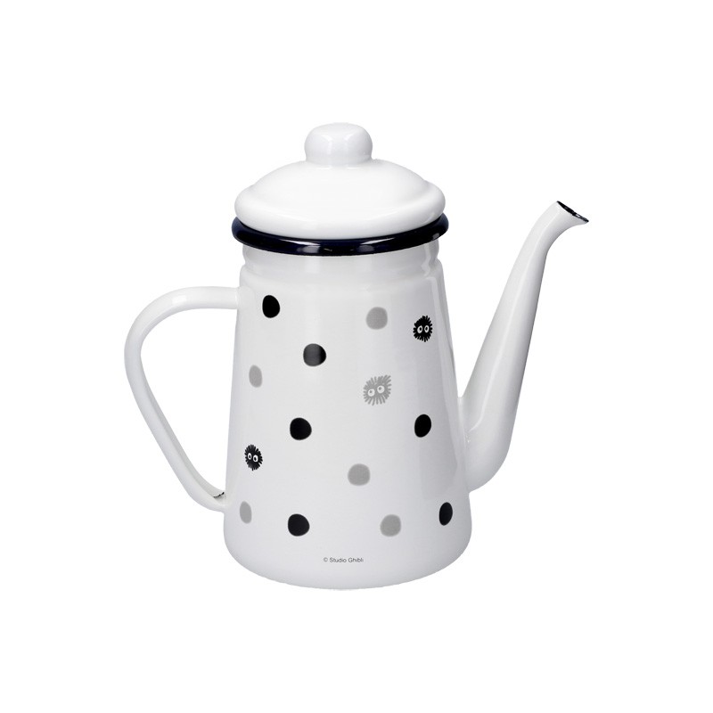 Cocina y vajilla - Tetera esmaltada Noiraudes 1,1l - Mi vecino Totoro