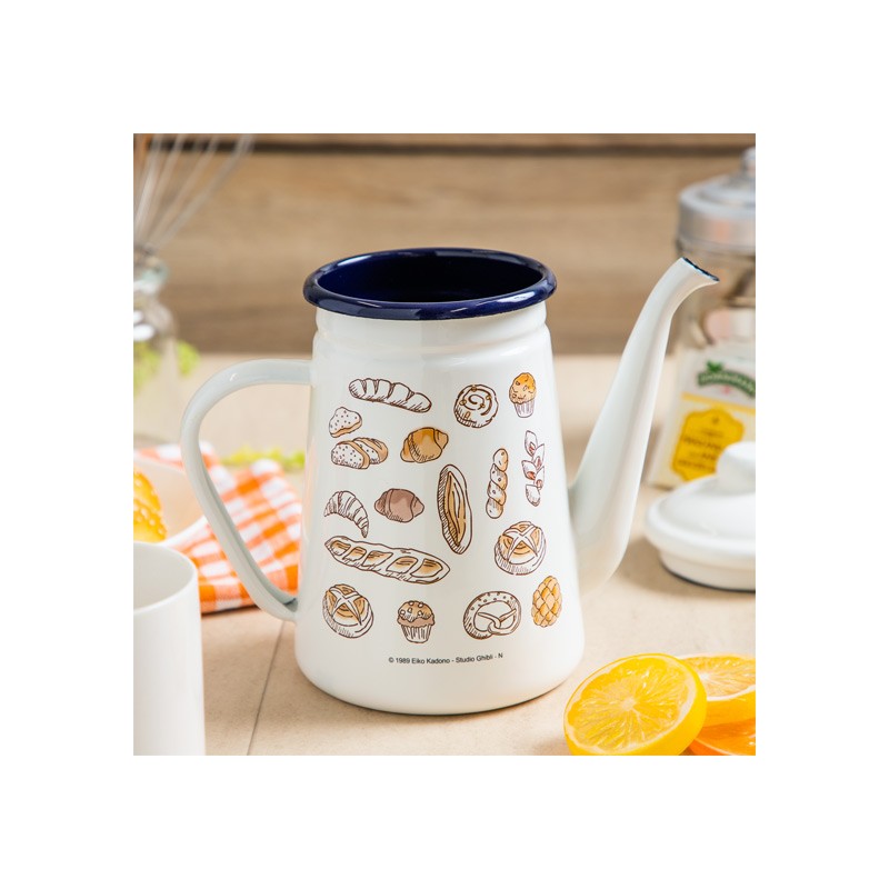 Kitchen and tableware - Enamel Tea Pot Viennese pastries 1,1l - Kiki's Delivery Service