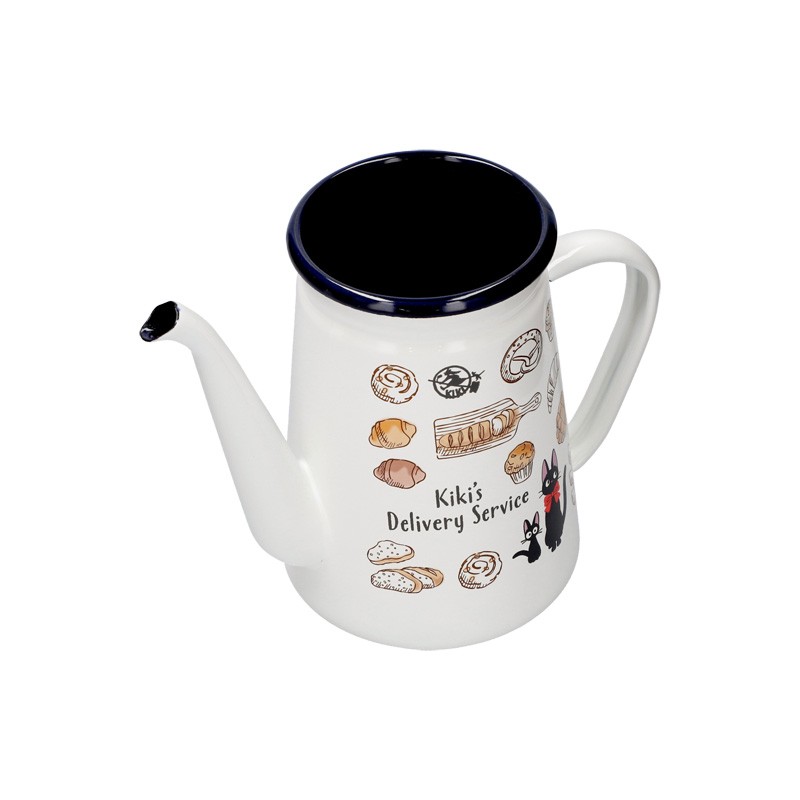 Kitchen and tableware - Enamel Tea Pot Viennese pastries 1,1l - Kiki's Delivery Service