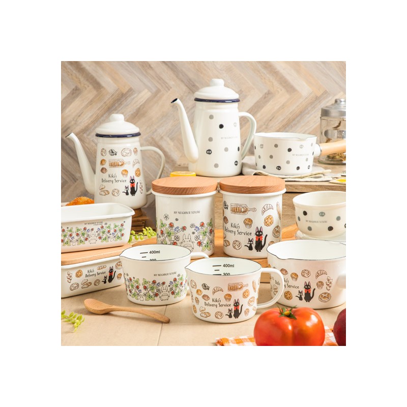 Kitchen and tableware - Enamel Tea Pot Viennese pastries 1,1l - Kiki's Delivery Service