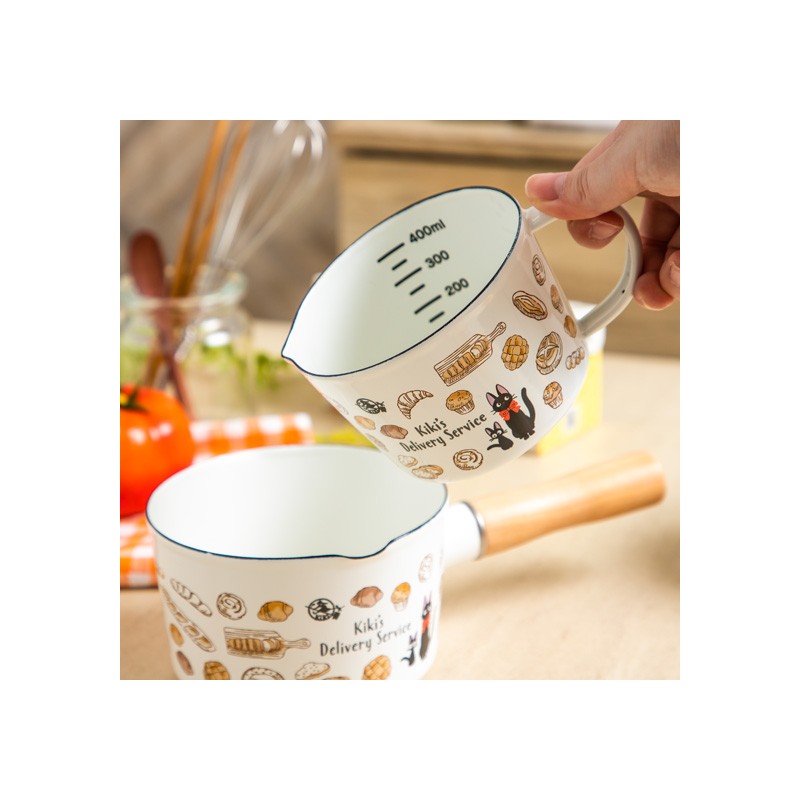 Kitchen and tableware - Enamel measuring cup Viennese pastries 450ml - Kiki's Delivery Servic