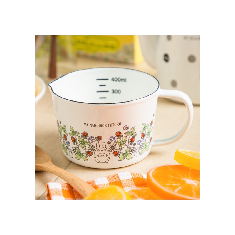 Cuisine et vaisselle - Tasse à mesurer émail Noiraudes 450ml - Mon Voisin Totoro