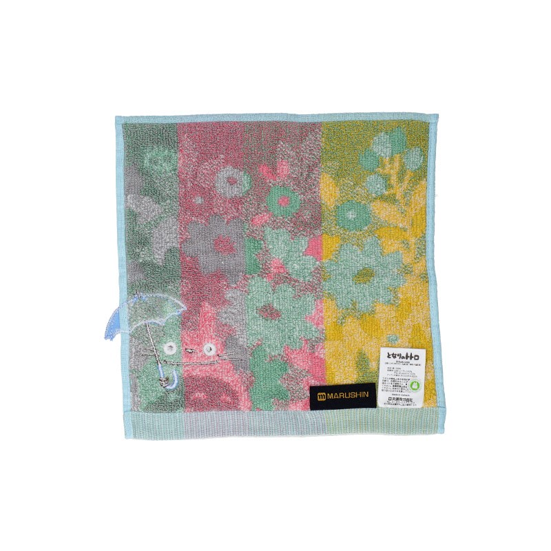 Household linen - Mini Towel Totoro Flower Fields 25x25 cm - My Neighbor Totoro