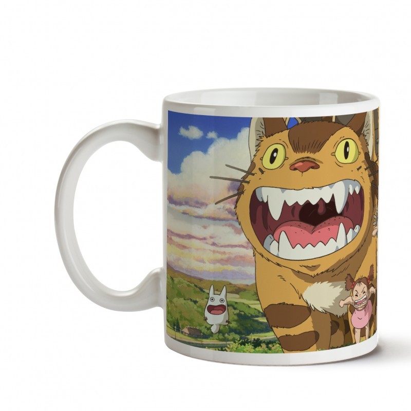 Tazas y tazones - Taza Ghibli 02 - Nekobus & Totoro - Mi vecino Totoro