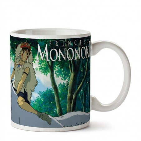 Tazas y tazones - Taza Ghibli 05 - Mononoke - La princesa Mononoke