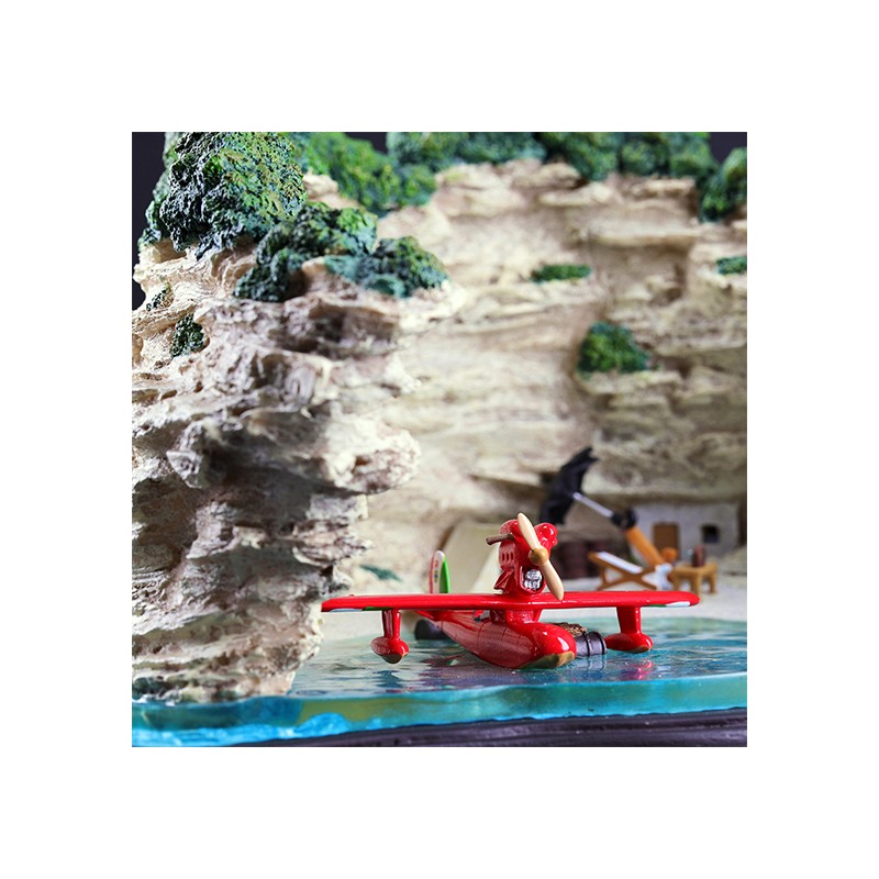 Décoration - Diorama Cachette de Marco - Porco Rosso