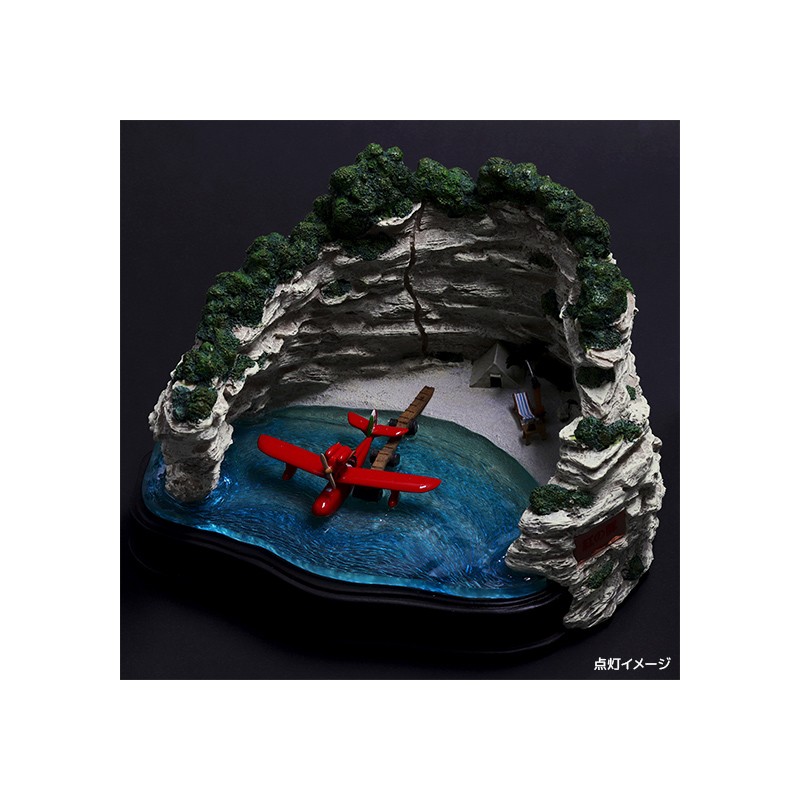 Décoration - Diorama Cachette de Marco - Porco Rosso