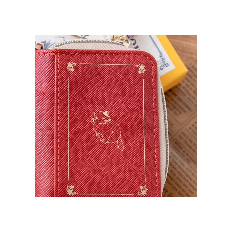 Accessoires - Porte-Monnaie Rouge Livre de contes - Si tu tends l'oreille