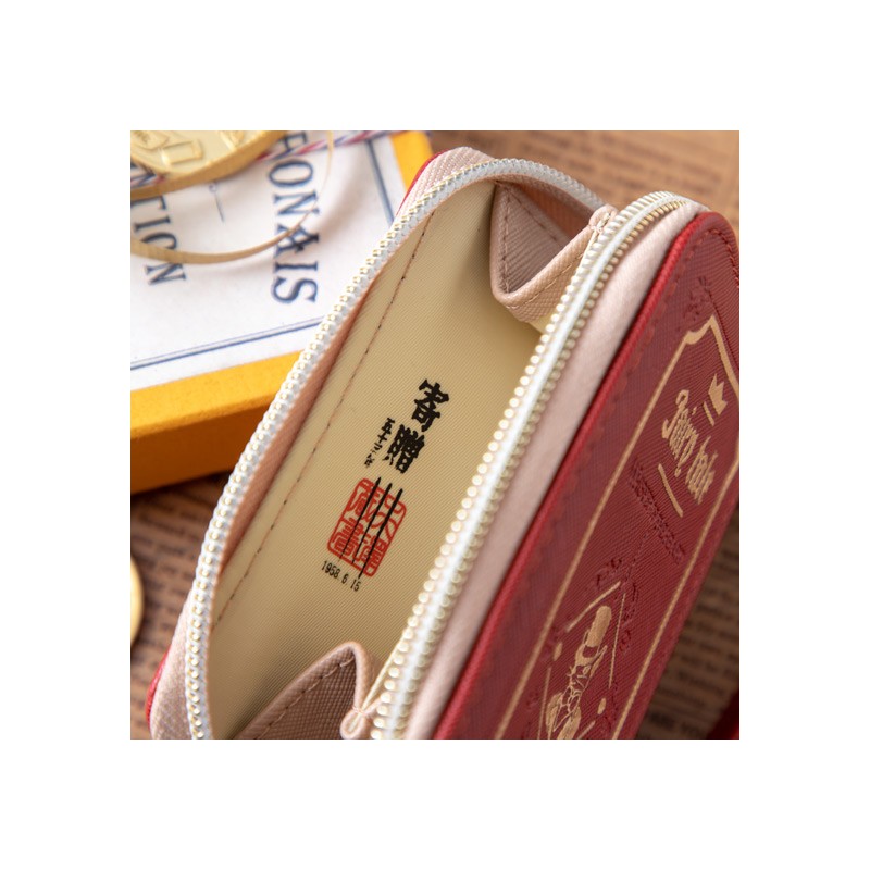 Accessoires - Porte-Monnaie Rouge Livre de contes - Si tu tends l'oreille