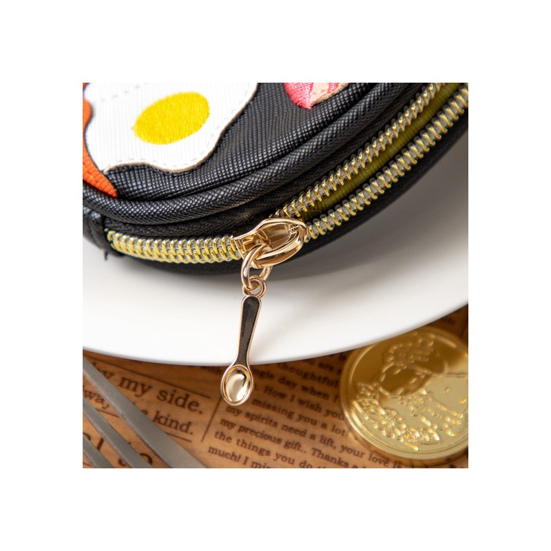 Accessories - Purse Calcifer & Bacon and Egg - Howl's Moving Castle